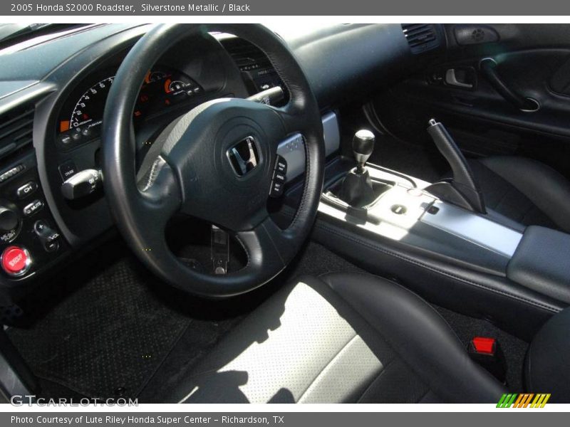 Silverstone Metallic / Black 2005 Honda S2000 Roadster