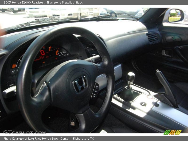 Silverstone Metallic / Black 2005 Honda S2000 Roadster