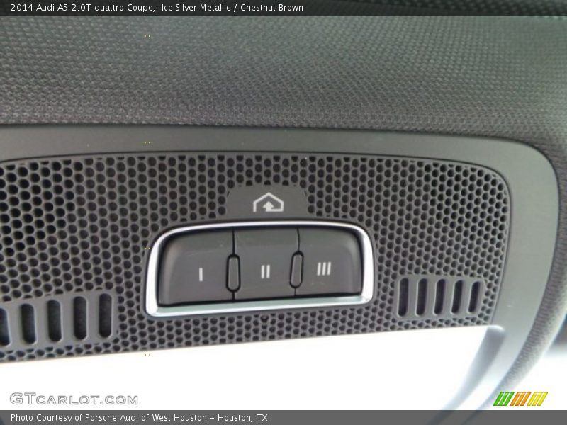 Ice Silver Metallic / Chestnut Brown 2014 Audi A5 2.0T quattro Coupe
