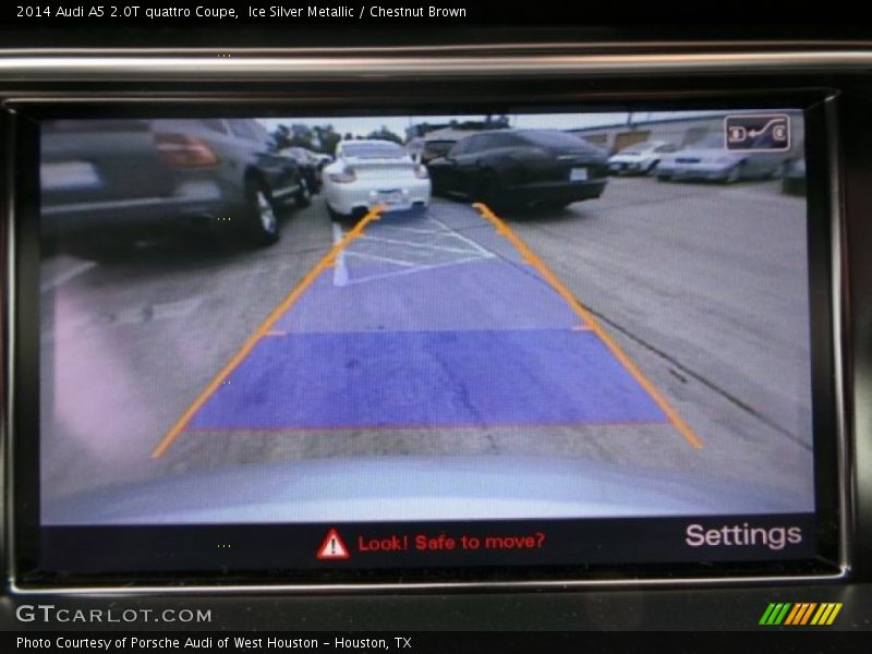 Ice Silver Metallic / Chestnut Brown 2014 Audi A5 2.0T quattro Coupe