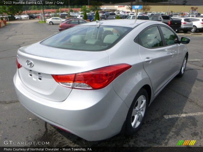 Silver / Gray 2013 Hyundai Elantra GLS
