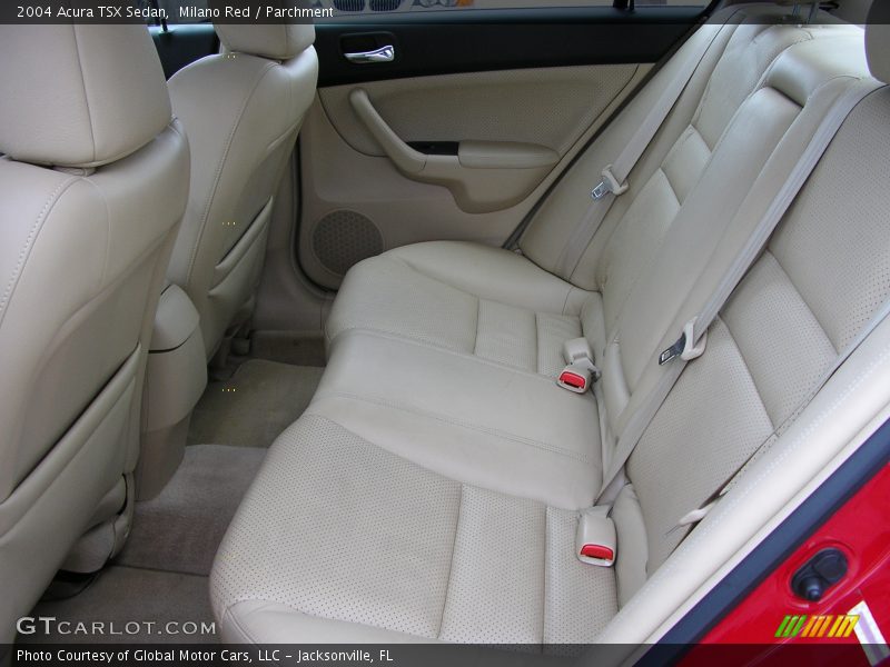 Milano Red / Parchment 2004 Acura TSX Sedan