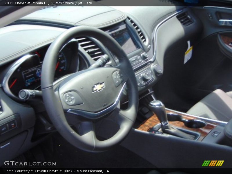 Summit White / Jet Black 2015 Chevrolet Impala LT