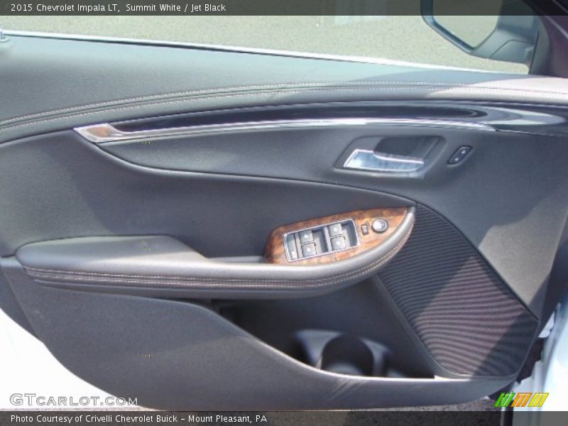 Summit White / Jet Black 2015 Chevrolet Impala LT