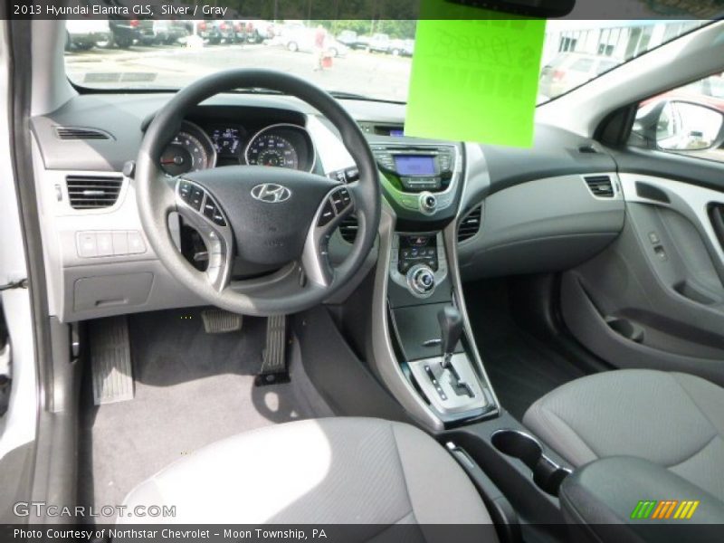 Silver / Gray 2013 Hyundai Elantra GLS