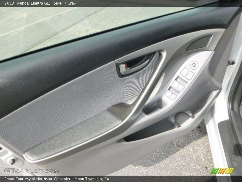 Silver / Gray 2013 Hyundai Elantra GLS