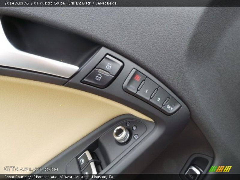 Brilliant Black / Velvet Beige 2014 Audi A5 2.0T quattro Coupe