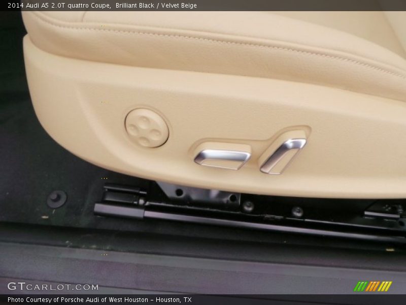 Brilliant Black / Velvet Beige 2014 Audi A5 2.0T quattro Coupe