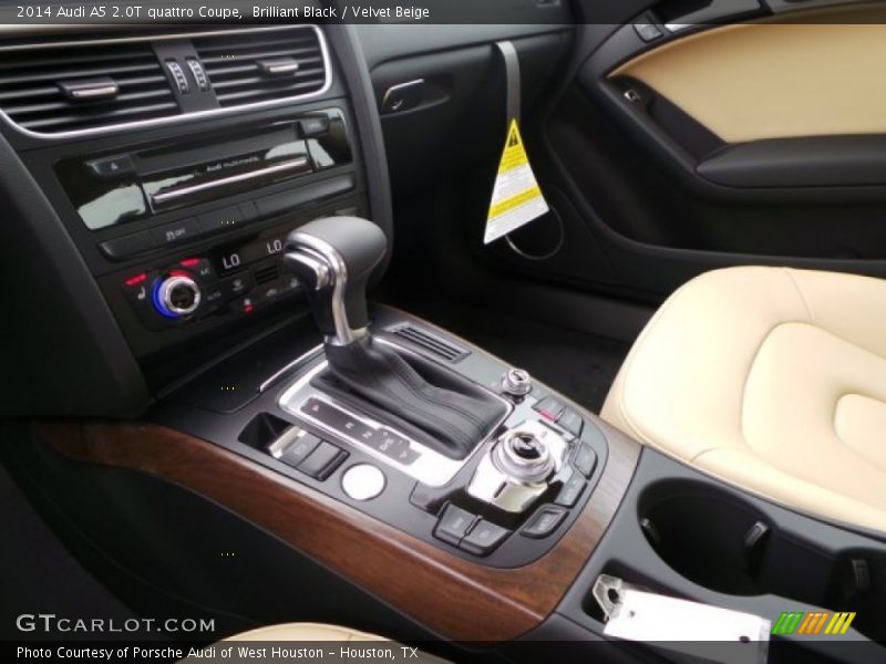 Brilliant Black / Velvet Beige 2014 Audi A5 2.0T quattro Coupe