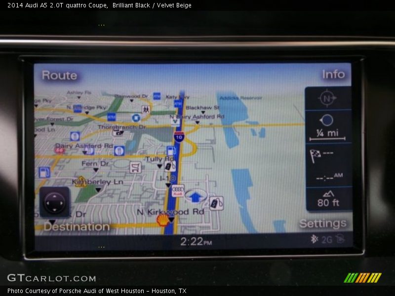 Brilliant Black / Velvet Beige 2014 Audi A5 2.0T quattro Coupe