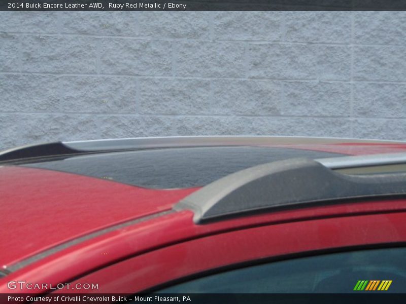 Ruby Red Metallic / Ebony 2014 Buick Encore Leather AWD