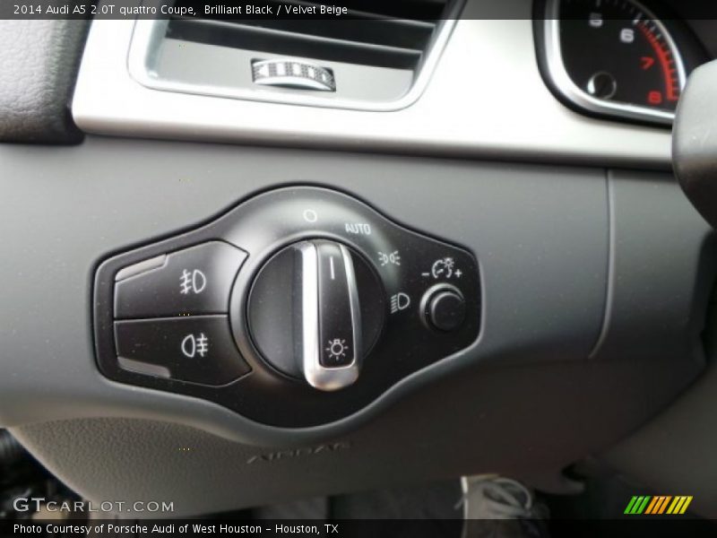 Brilliant Black / Velvet Beige 2014 Audi A5 2.0T quattro Coupe
