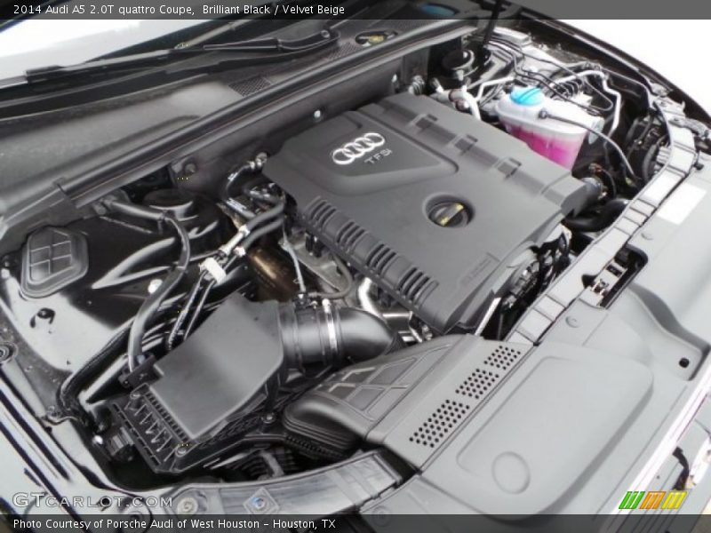 Brilliant Black / Velvet Beige 2014 Audi A5 2.0T quattro Coupe