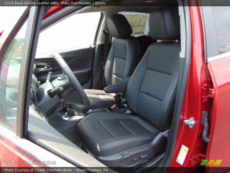 Ruby Red Metallic / Ebony 2014 Buick Encore Leather AWD