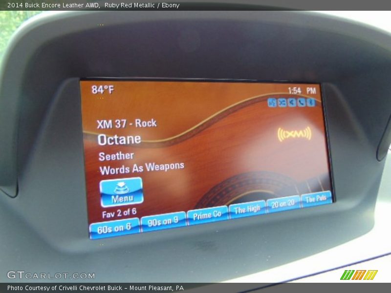 Ruby Red Metallic / Ebony 2014 Buick Encore Leather AWD