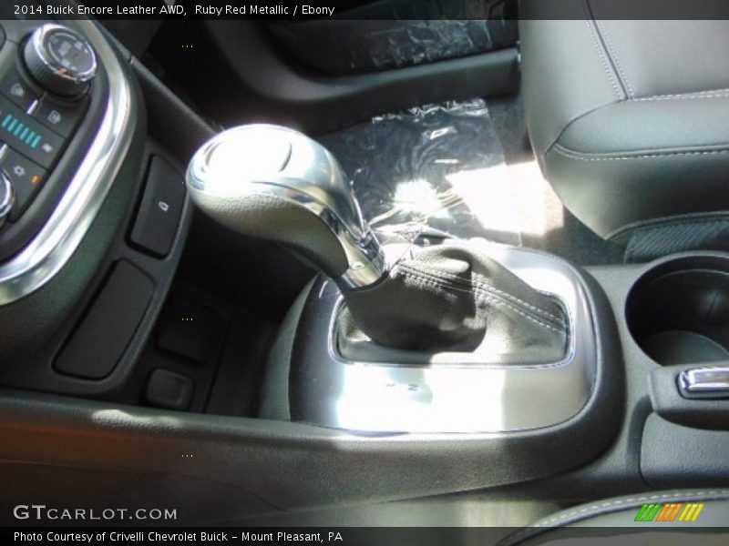 Ruby Red Metallic / Ebony 2014 Buick Encore Leather AWD