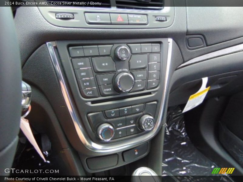 Cocoa Silver Metallic / Ebony 2014 Buick Encore AWD
