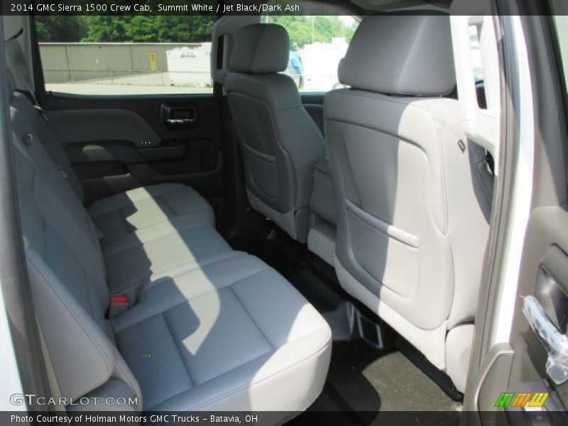Summit White / Jet Black/Dark Ash 2014 GMC Sierra 1500 Crew Cab