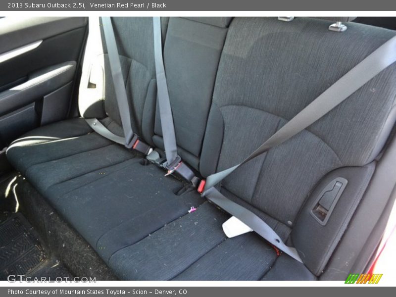 Venetian Red Pearl / Black 2013 Subaru Outback 2.5i