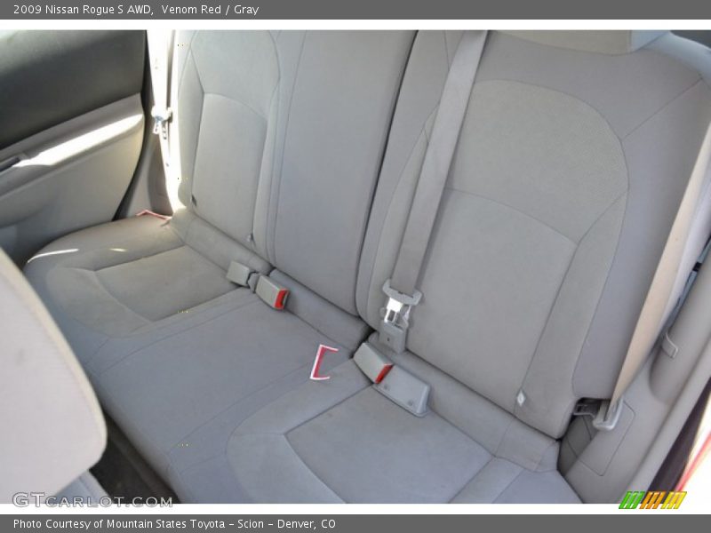 Venom Red / Gray 2009 Nissan Rogue S AWD