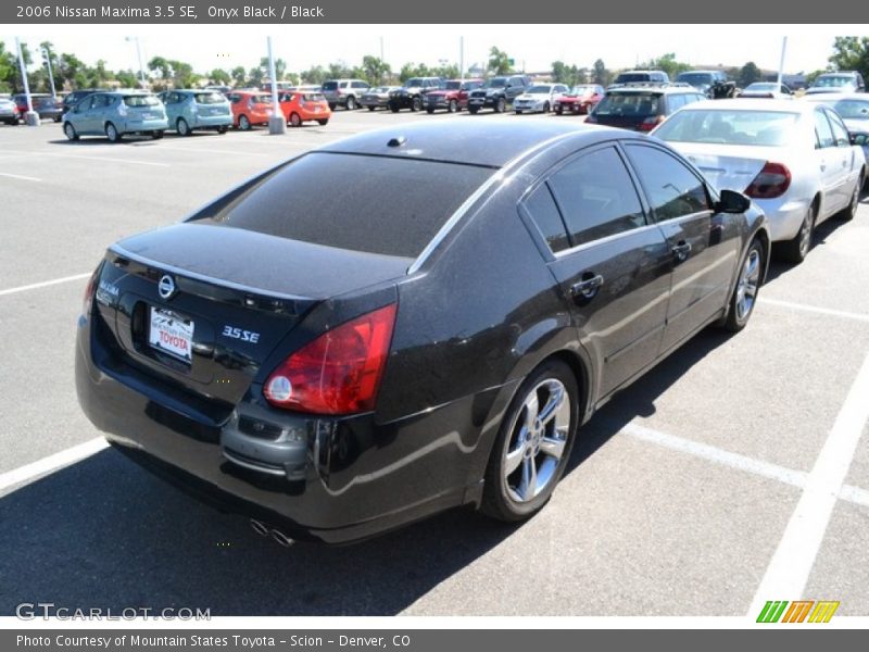 Onyx Black / Black 2006 Nissan Maxima 3.5 SE