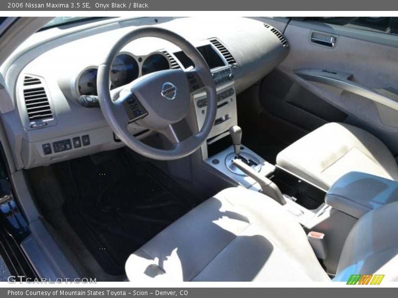 Onyx Black / Black 2006 Nissan Maxima 3.5 SE