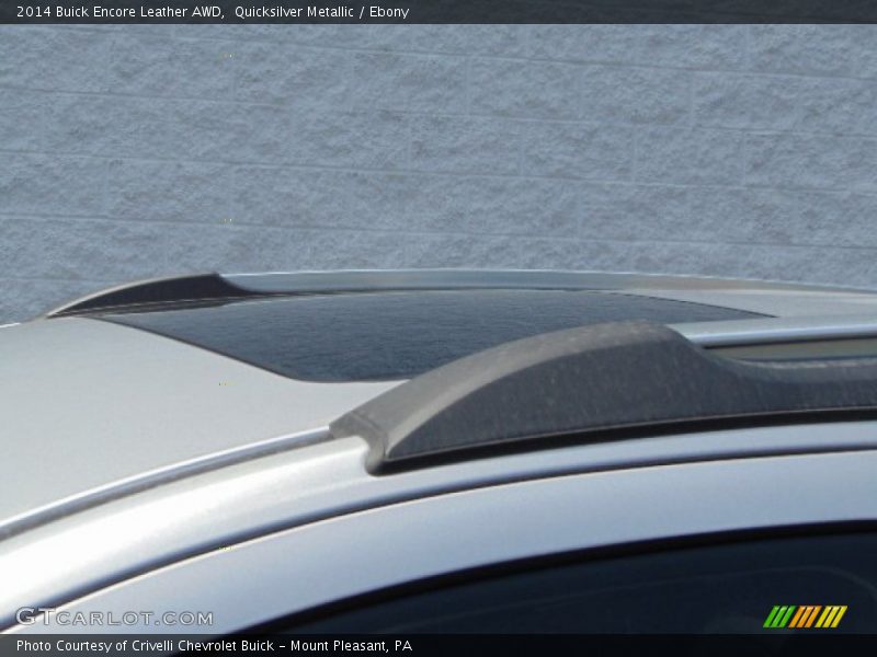 Quicksilver Metallic / Ebony 2014 Buick Encore Leather AWD