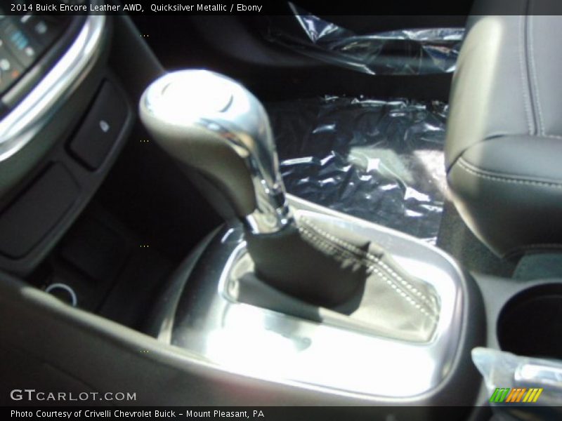 Quicksilver Metallic / Ebony 2014 Buick Encore Leather AWD