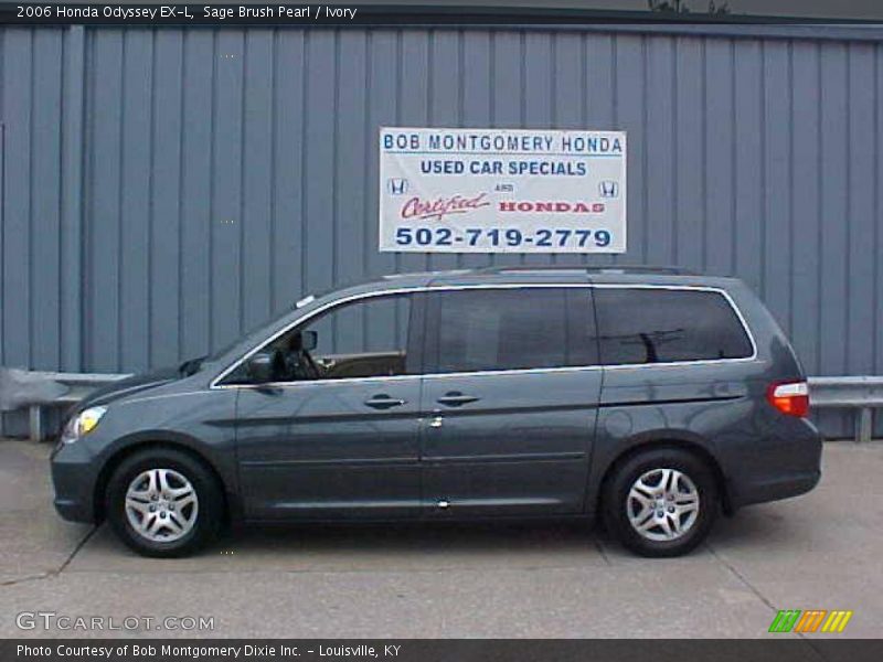 Sage Brush Pearl / Ivory 2006 Honda Odyssey EX-L