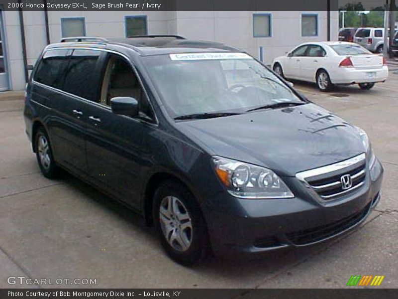 Sage Brush Pearl / Ivory 2006 Honda Odyssey EX-L