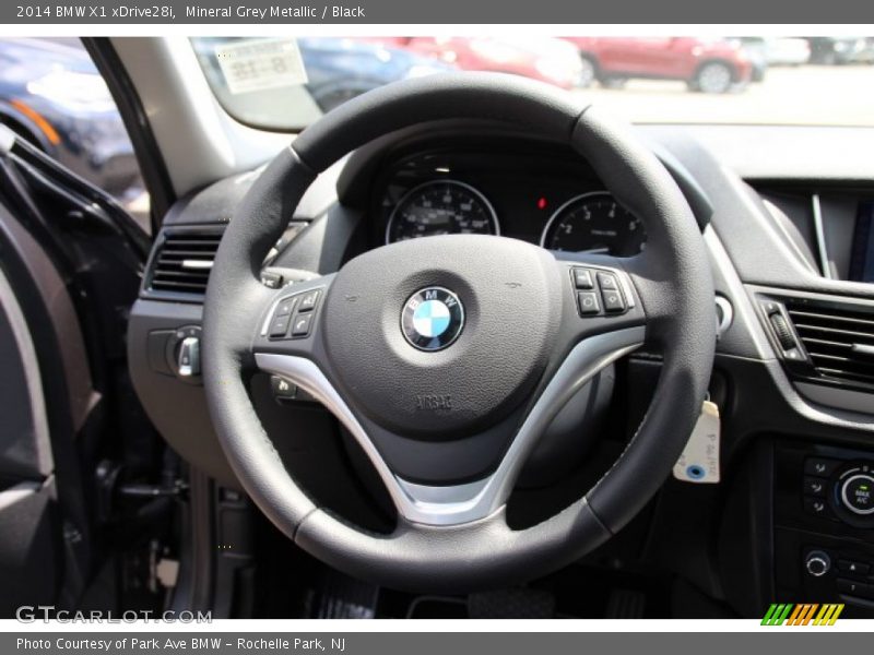 Mineral Grey Metallic / Black 2014 BMW X1 xDrive28i