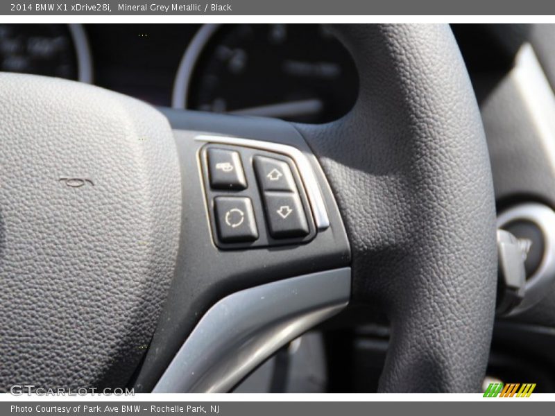 Mineral Grey Metallic / Black 2014 BMW X1 xDrive28i