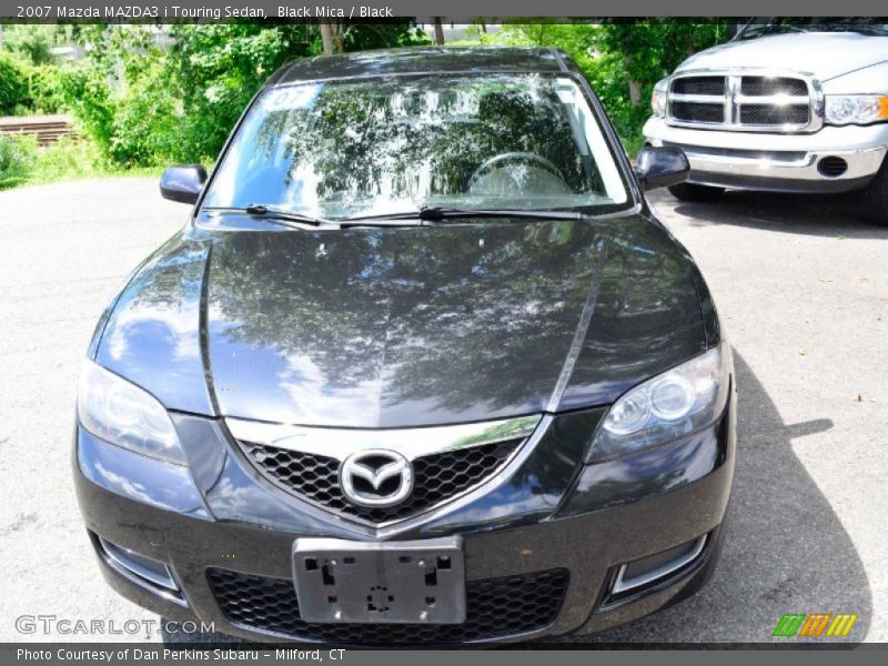 Black Mica / Black 2007 Mazda MAZDA3 i Touring Sedan