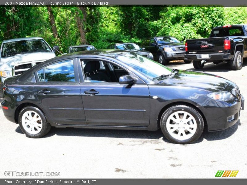 Black Mica / Black 2007 Mazda MAZDA3 i Touring Sedan