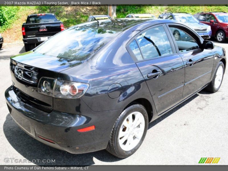 Black Mica / Black 2007 Mazda MAZDA3 i Touring Sedan