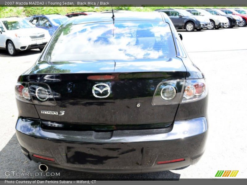 Black Mica / Black 2007 Mazda MAZDA3 i Touring Sedan