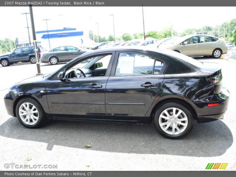 Black Mica / Black 2007 Mazda MAZDA3 i Touring Sedan