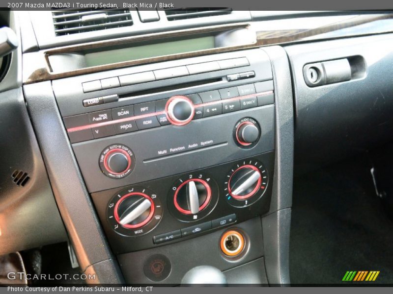 Black Mica / Black 2007 Mazda MAZDA3 i Touring Sedan