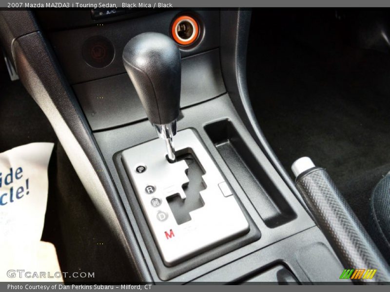 Black Mica / Black 2007 Mazda MAZDA3 i Touring Sedan