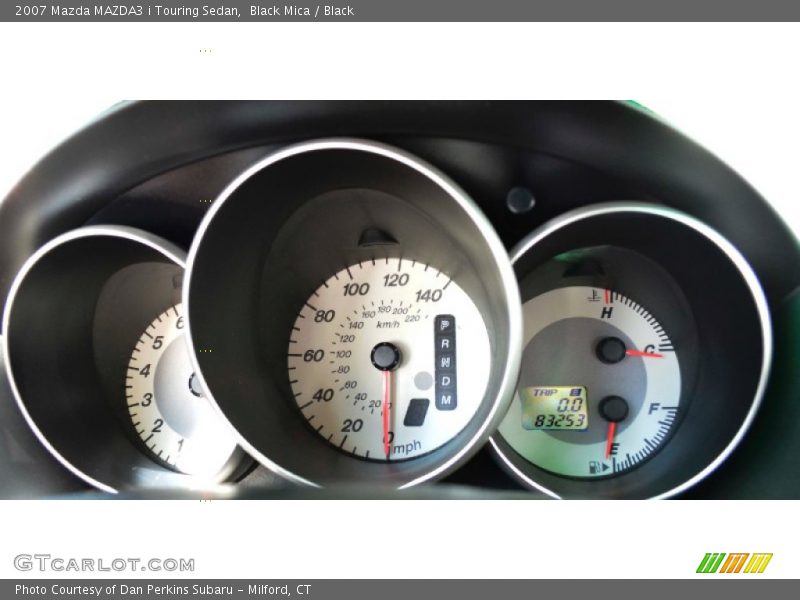 Black Mica / Black 2007 Mazda MAZDA3 i Touring Sedan