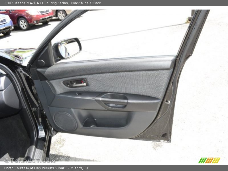 Black Mica / Black 2007 Mazda MAZDA3 i Touring Sedan