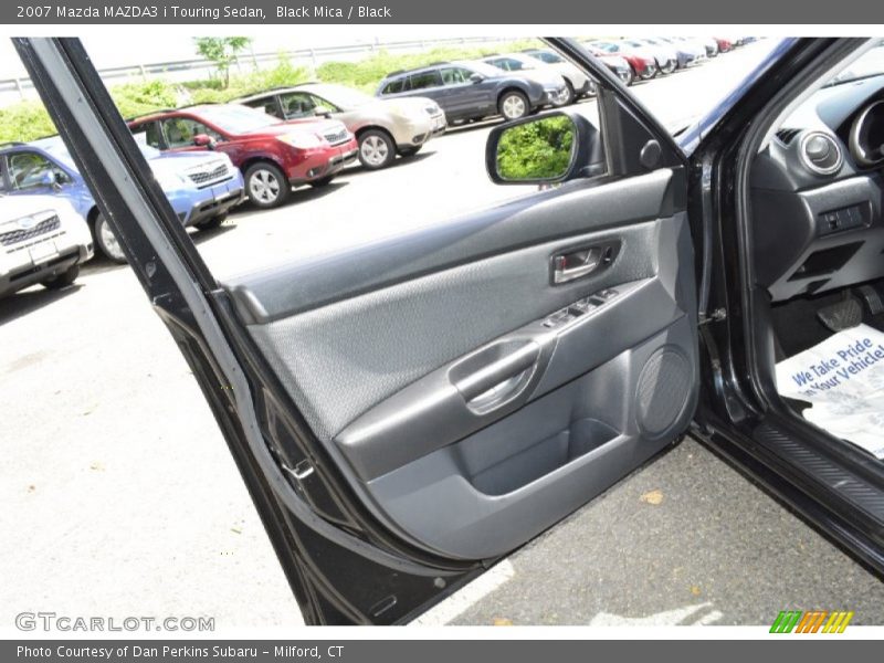 Black Mica / Black 2007 Mazda MAZDA3 i Touring Sedan