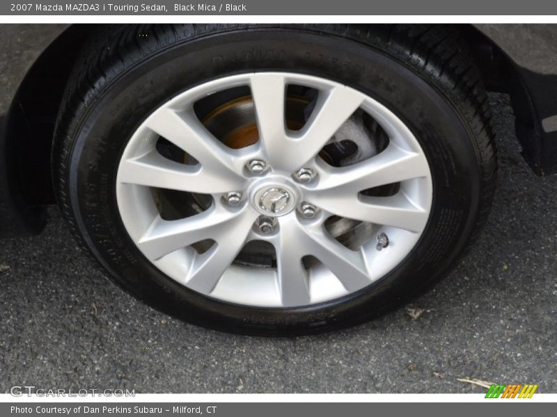 Black Mica / Black 2007 Mazda MAZDA3 i Touring Sedan