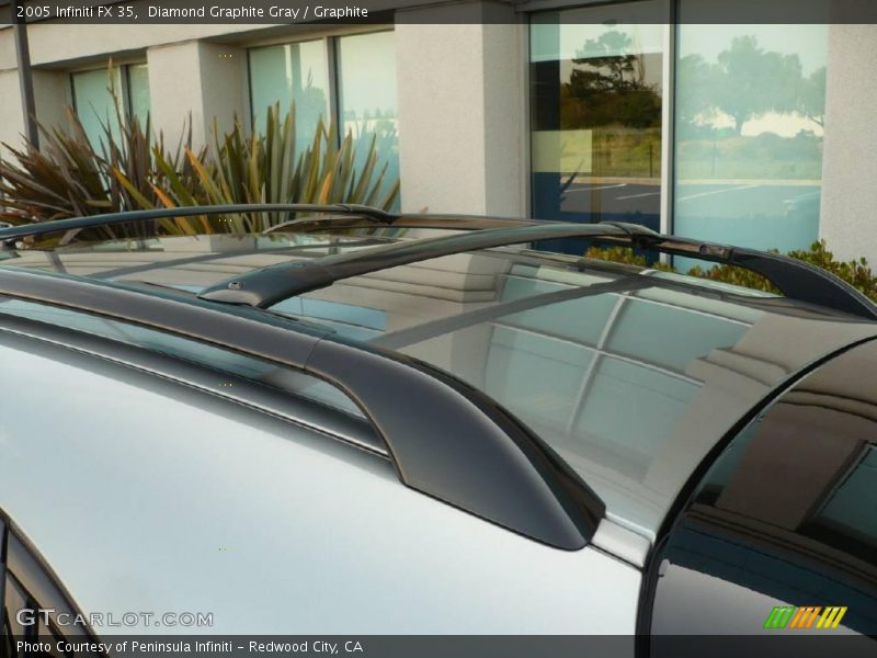 Diamond Graphite Gray / Graphite 2005 Infiniti FX 35