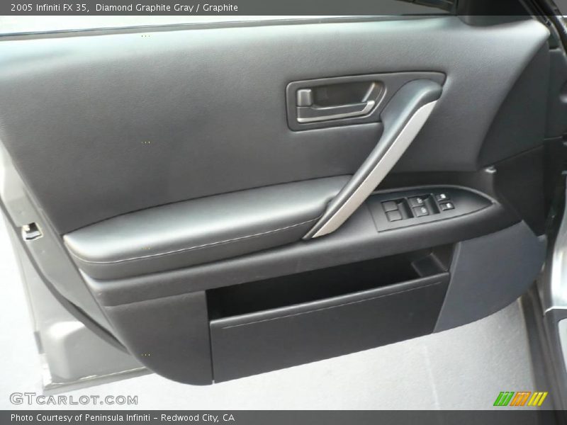 Diamond Graphite Gray / Graphite 2005 Infiniti FX 35