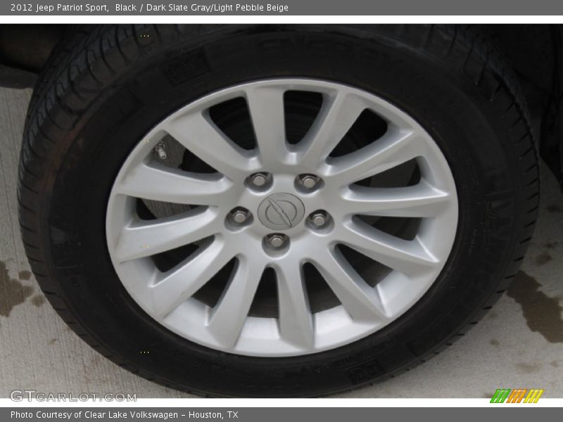 Black / Dark Slate Gray/Light Pebble Beige 2012 Jeep Patriot Sport