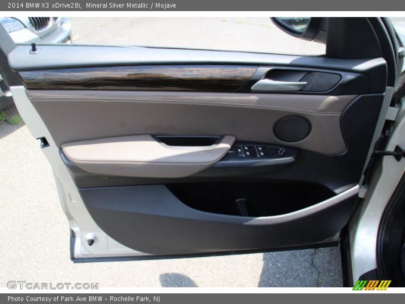 Mineral Silver Metallic / Mojave 2014 BMW X3 xDrive28i