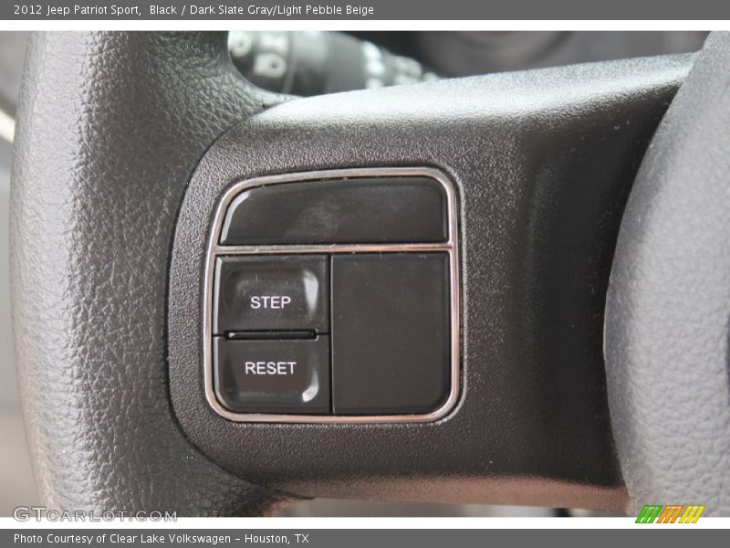 Black / Dark Slate Gray/Light Pebble Beige 2012 Jeep Patriot Sport