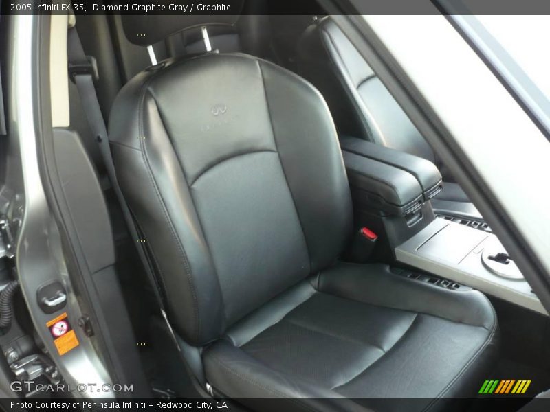 Diamond Graphite Gray / Graphite 2005 Infiniti FX 35