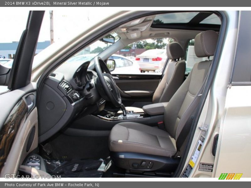 Mineral Silver Metallic / Mojave 2014 BMW X3 xDrive28i
